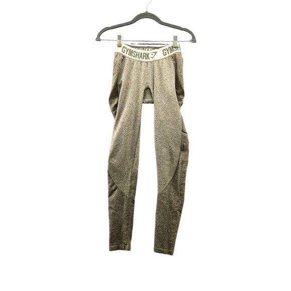 Gymshark Pants - Gymshark Flex Leggings Olive Green Womens Compression Low Rise Active Size XS